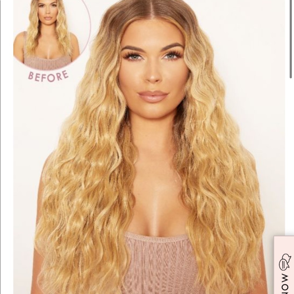 LULLABELLZ 22” 5 Piece hair extensions & 26” Pony